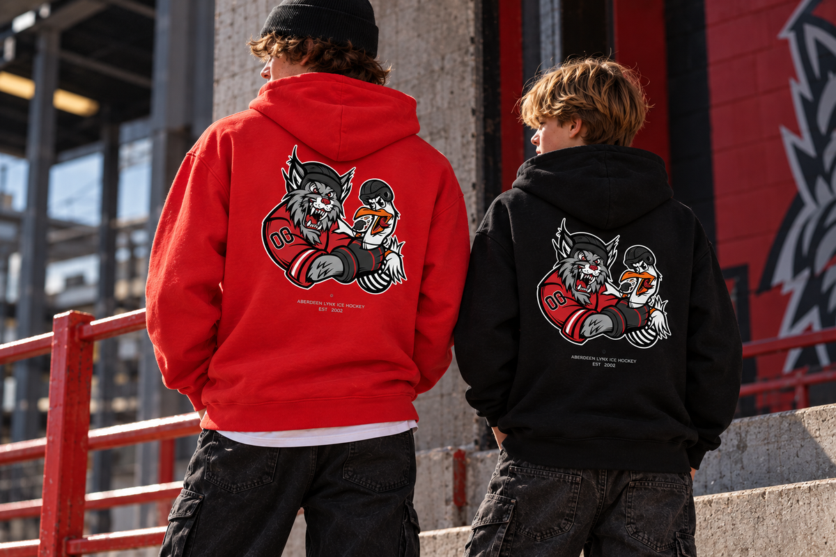 Retro Cartoon Hoodie – Lennox vs Scurry McCall