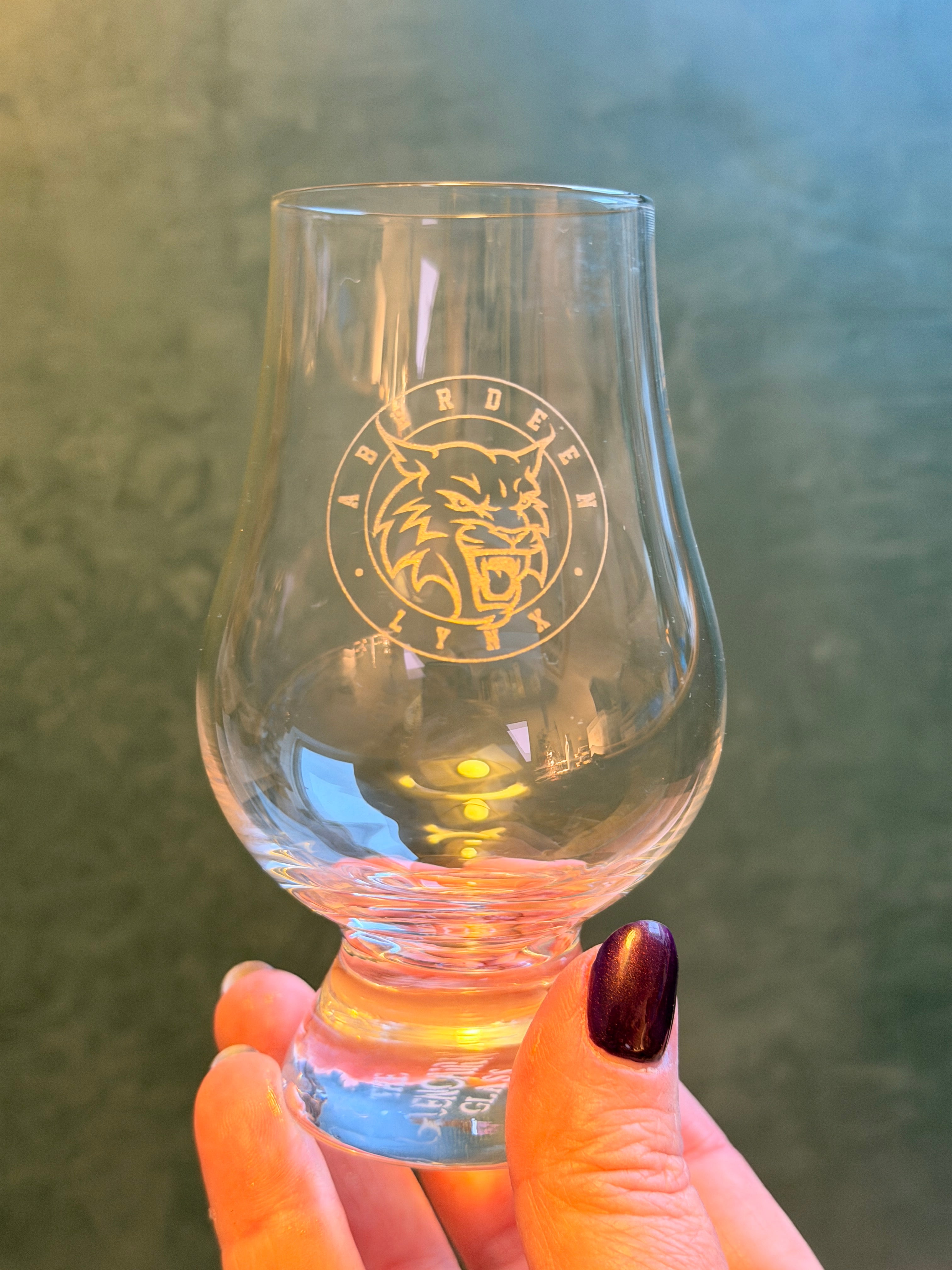 Lynx Official Glencairn Whisky Glass