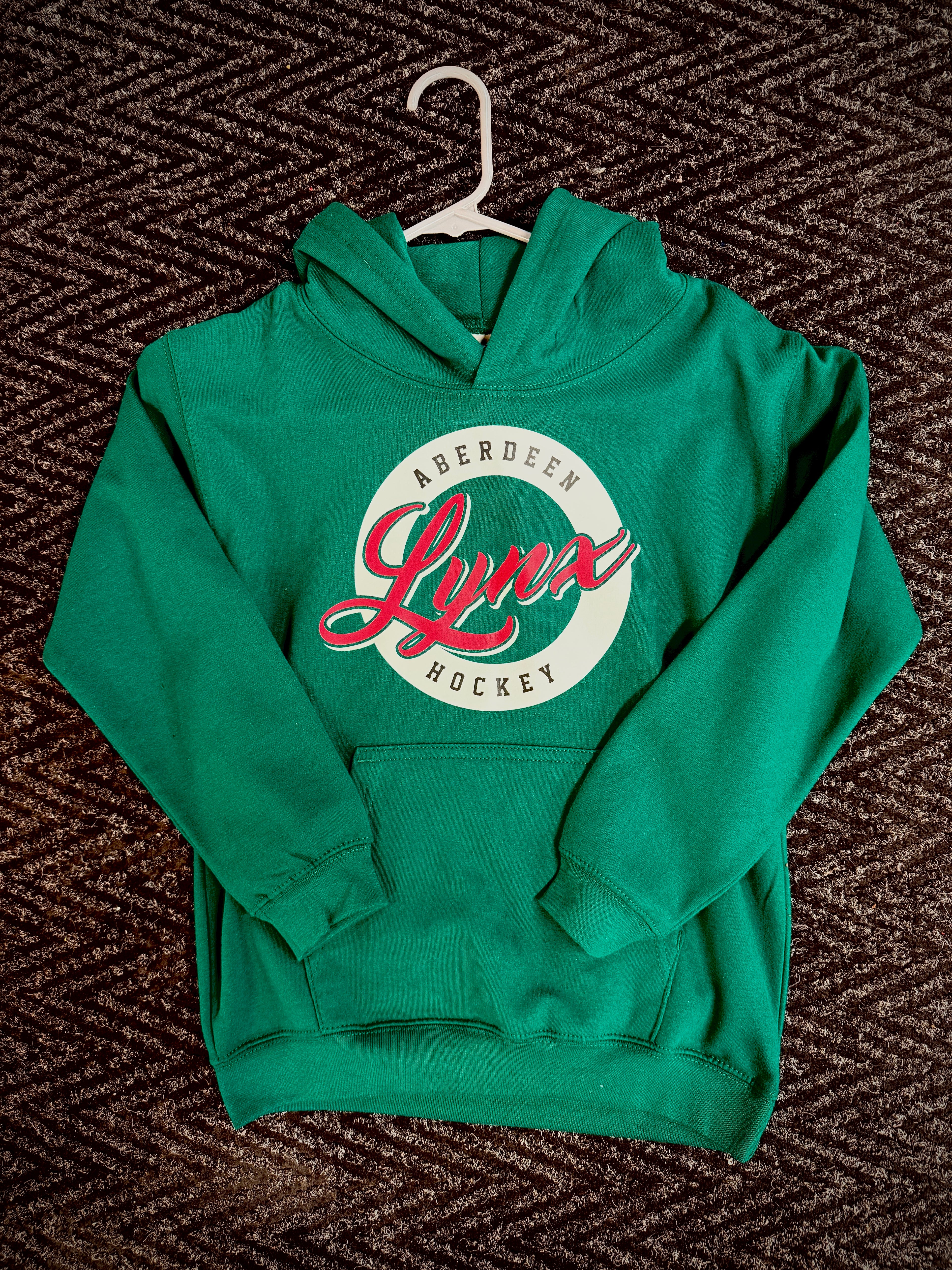 Lynx 25/26 Green Script Hoodie