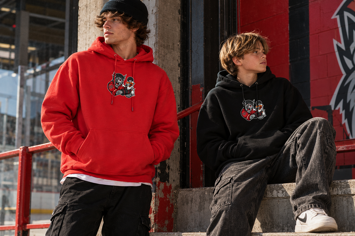 Retro Cartoon Hoodie – Lennox vs Scurry McCall
