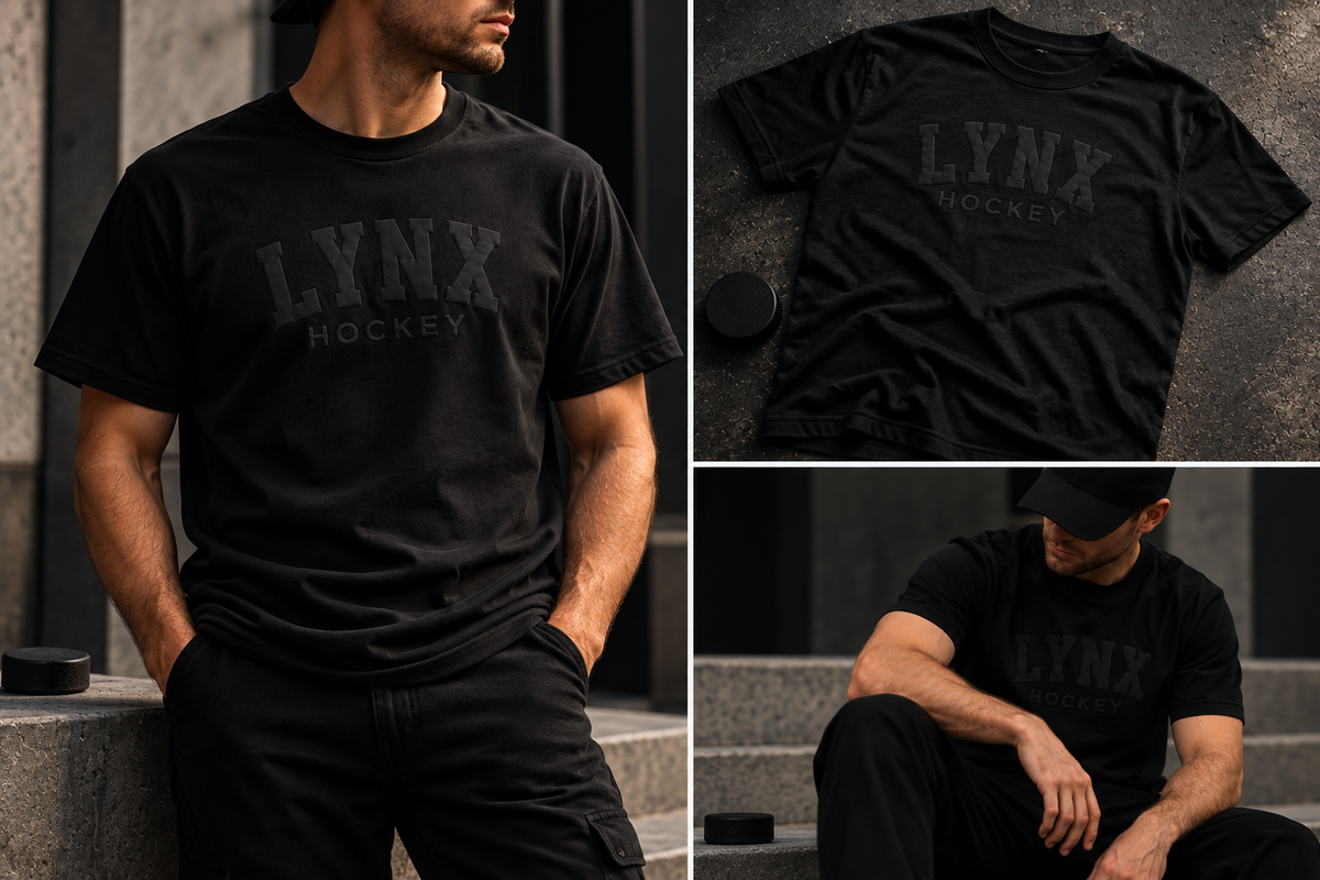 LYNX Black on Black T-Shirt