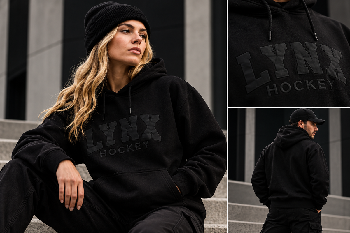 LYNX Black on Black Hoodie